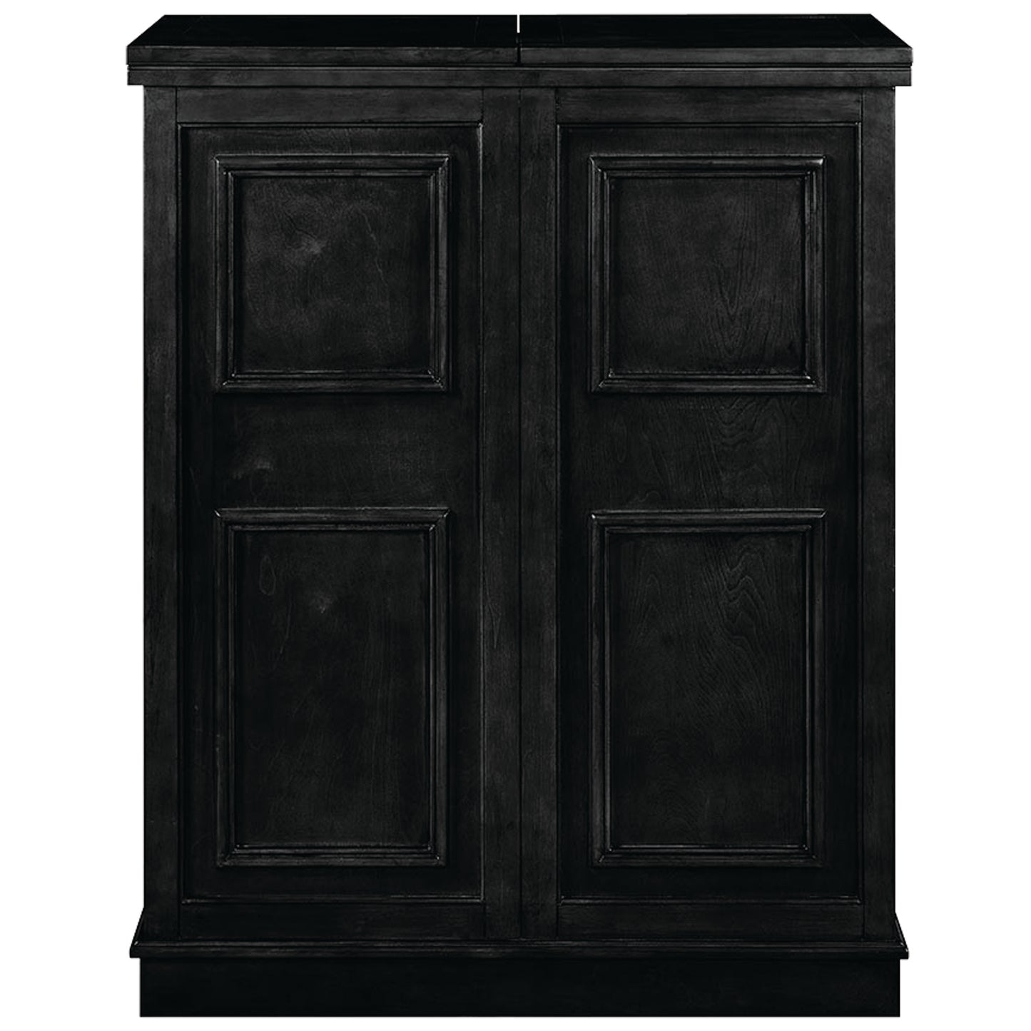Portable Folding Bar Cabinet-Black image -  Champion Table Tech
