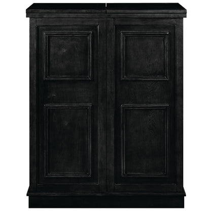 Portable Folding Bar Cabinet-Black image -  Champion Table Tech