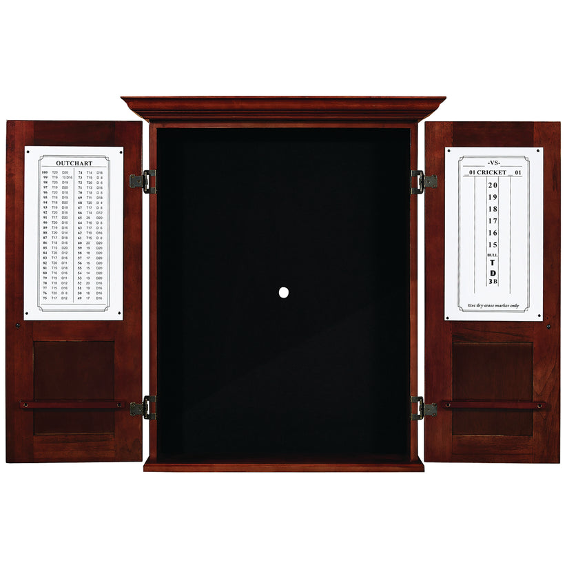 Cabinet de Cible de Fléchettes Carré - Tudor Anglais