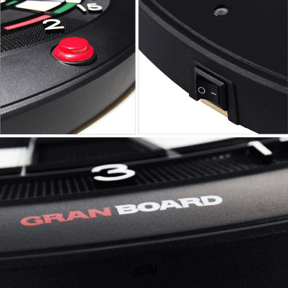 Granboard 3S Bluetooth Green Electronic Dart Board image