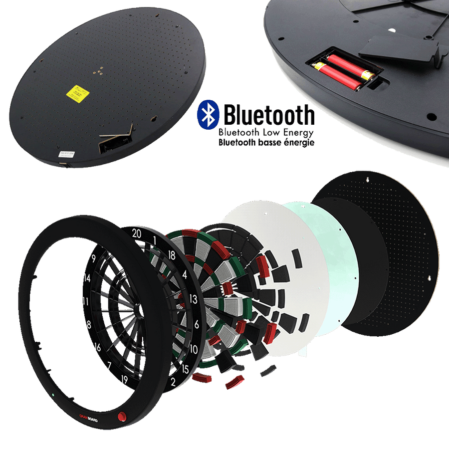 Granboard 3S Bluetooth Green Electronic Dart Board image