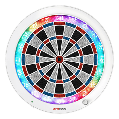Granboard 3S Bluetooth White Electronic Dart Board image