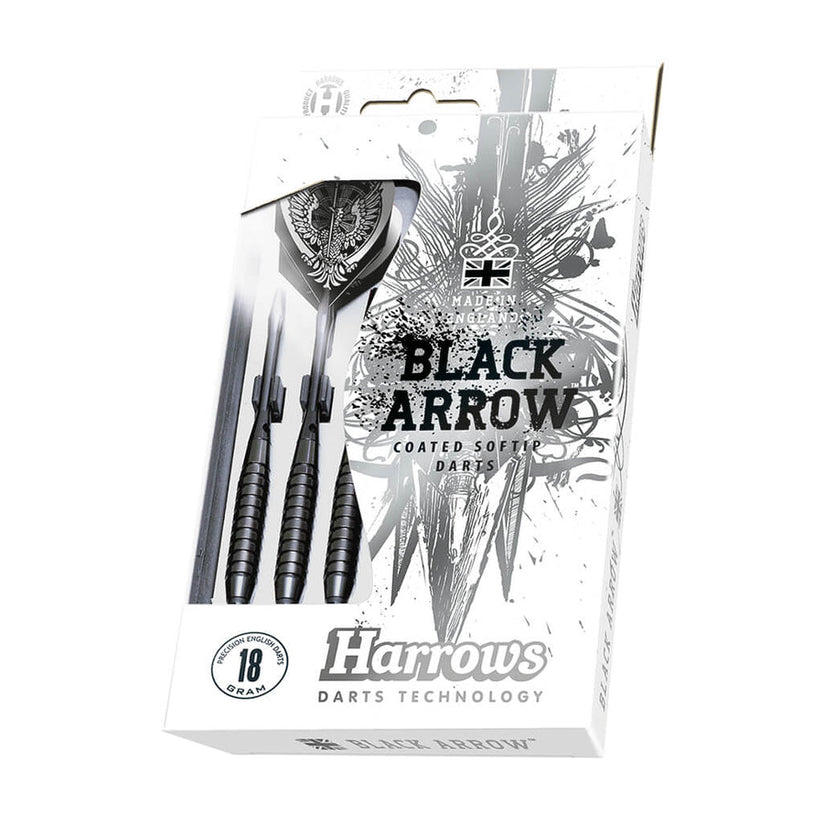 Harrows Black Arrow Soft Tip Darts