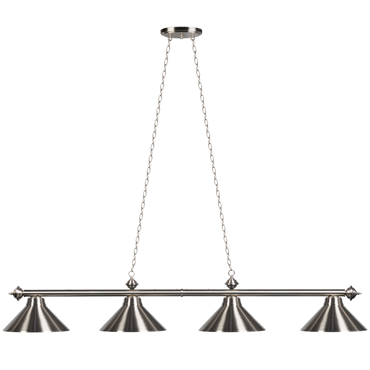 78" 4 Lt Billiard Light-Stainless image -  Champion Table Tech