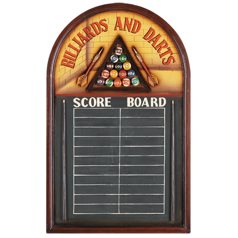 Enseigne de pub-billard et fléchettes