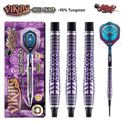Viking Shield-Maiden Soft Tip Dart Set-90% Tungsten Barrels image